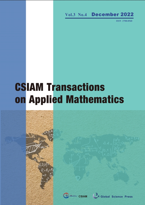 csiam transactions on applied mathematics杂志
